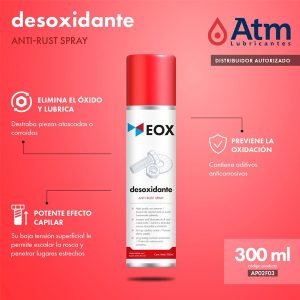 Desoxidante EOX | Anti-Rust Spray | Caja 10 unidades